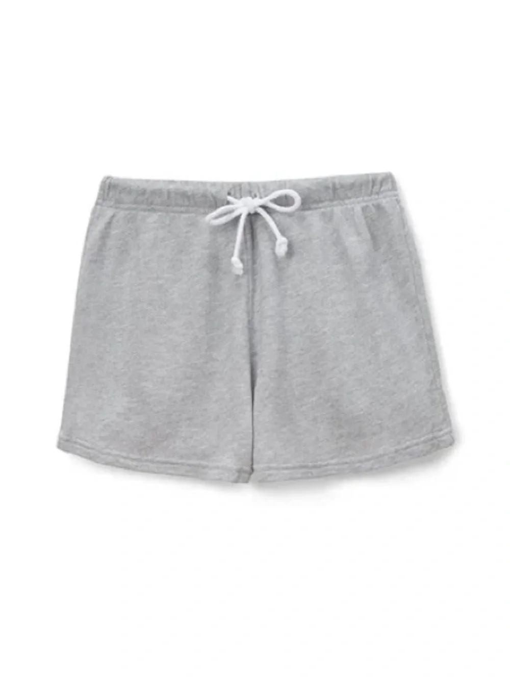Perfectwhitetee Layla Heather Gray French Terry sweat shorts